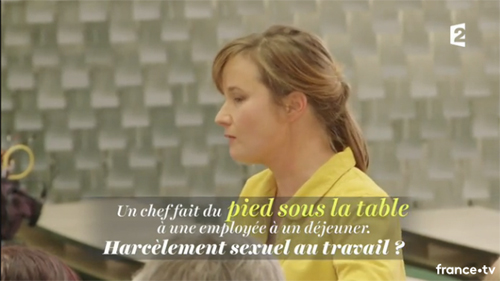 France 2 : Harcèlement sexuel au travail : l'affaire de tous 
