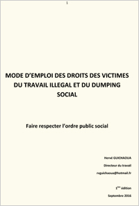 Droits des victimes du travail illégal et du dumping social