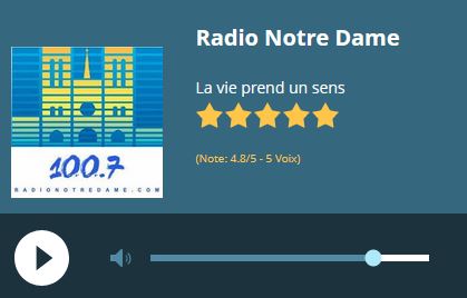Radio en ligne France - Radio Notre-Dame